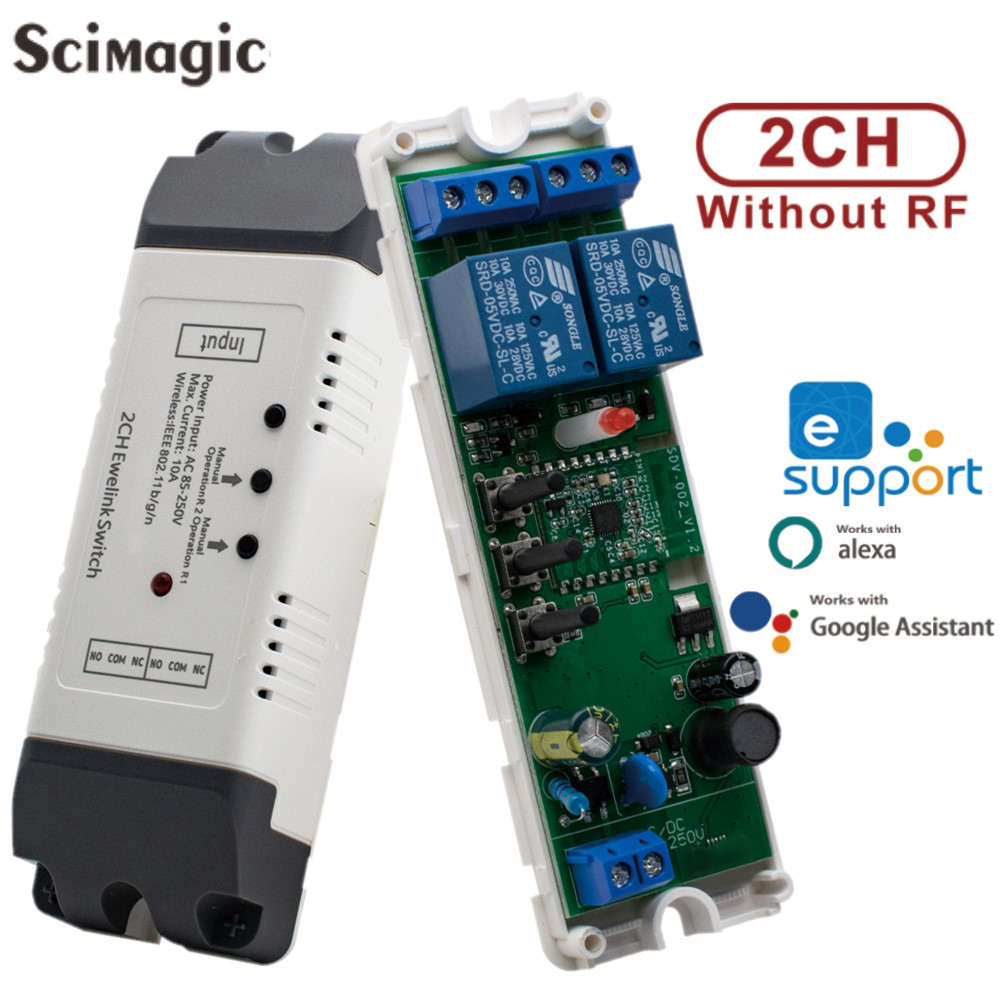 Sonoff Basic Switch - 2CH Wifi Smart Switch Module Relay