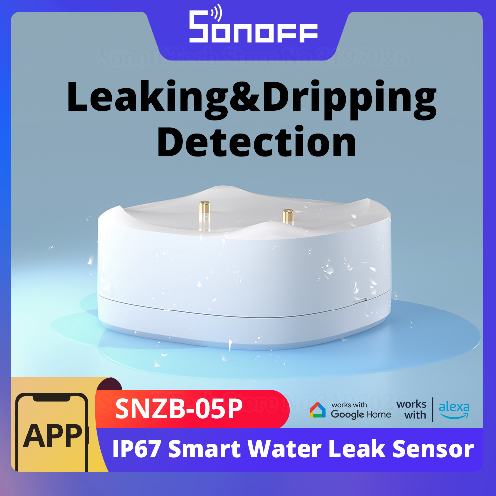 Sonoff Basic Switch - SONOFF SNZB-05P Zigbee Smart Water Leak