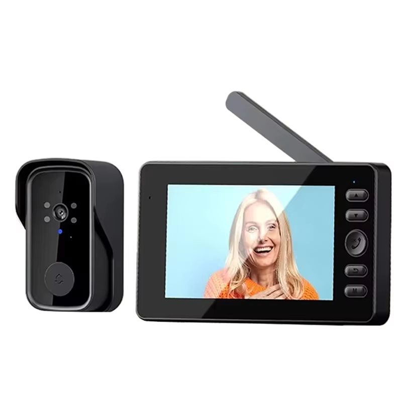 Smart Doorbell Wired - 24-Hour Delivery Two-Way Intercom Wireless Video
