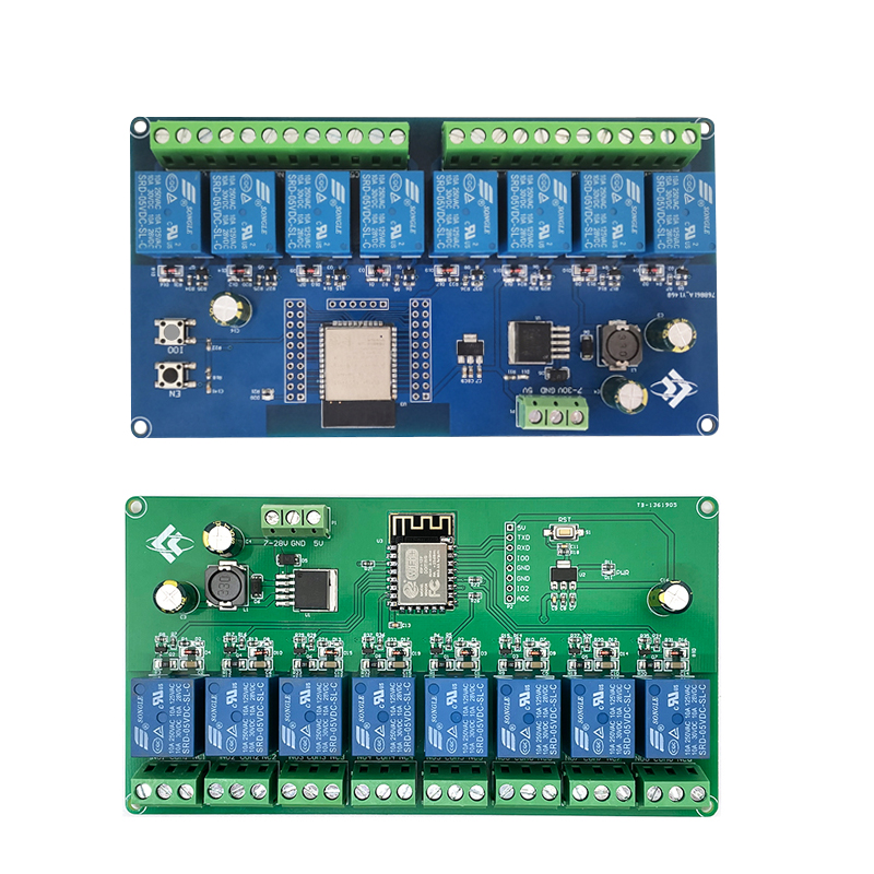 ESP8266 / ESP32 WIFI 8 Channel – обзор и цена Relay 8 Channel Board
