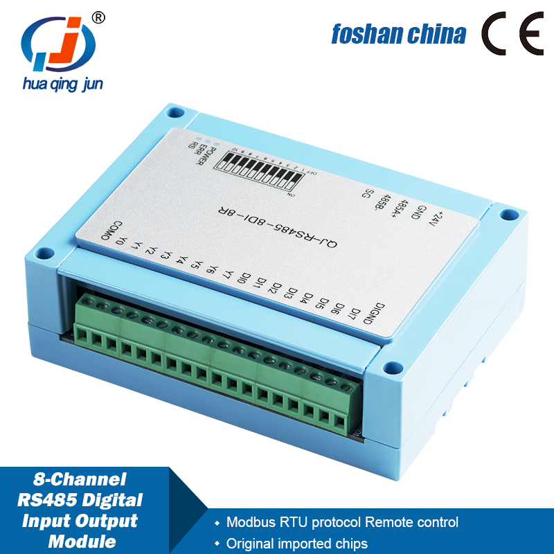 Huaqingjun 8-Channel RS485 Dig – обзор и цена Relay 8 Channel Board