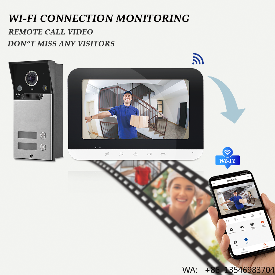 Factory Price 7 Inch Touch Key – обзор и цена Smart Doorbell Wired