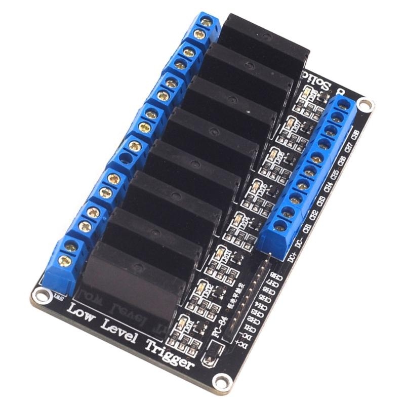 8 Channel DC5V 12V 24V Relays  – обзор и цена Relay 8 Channel Board