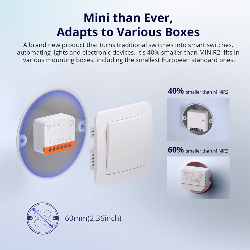 SONOFF MINIR4 Extreme Wi-Fi Sm – обзор и цена Sonoff Basic Switch