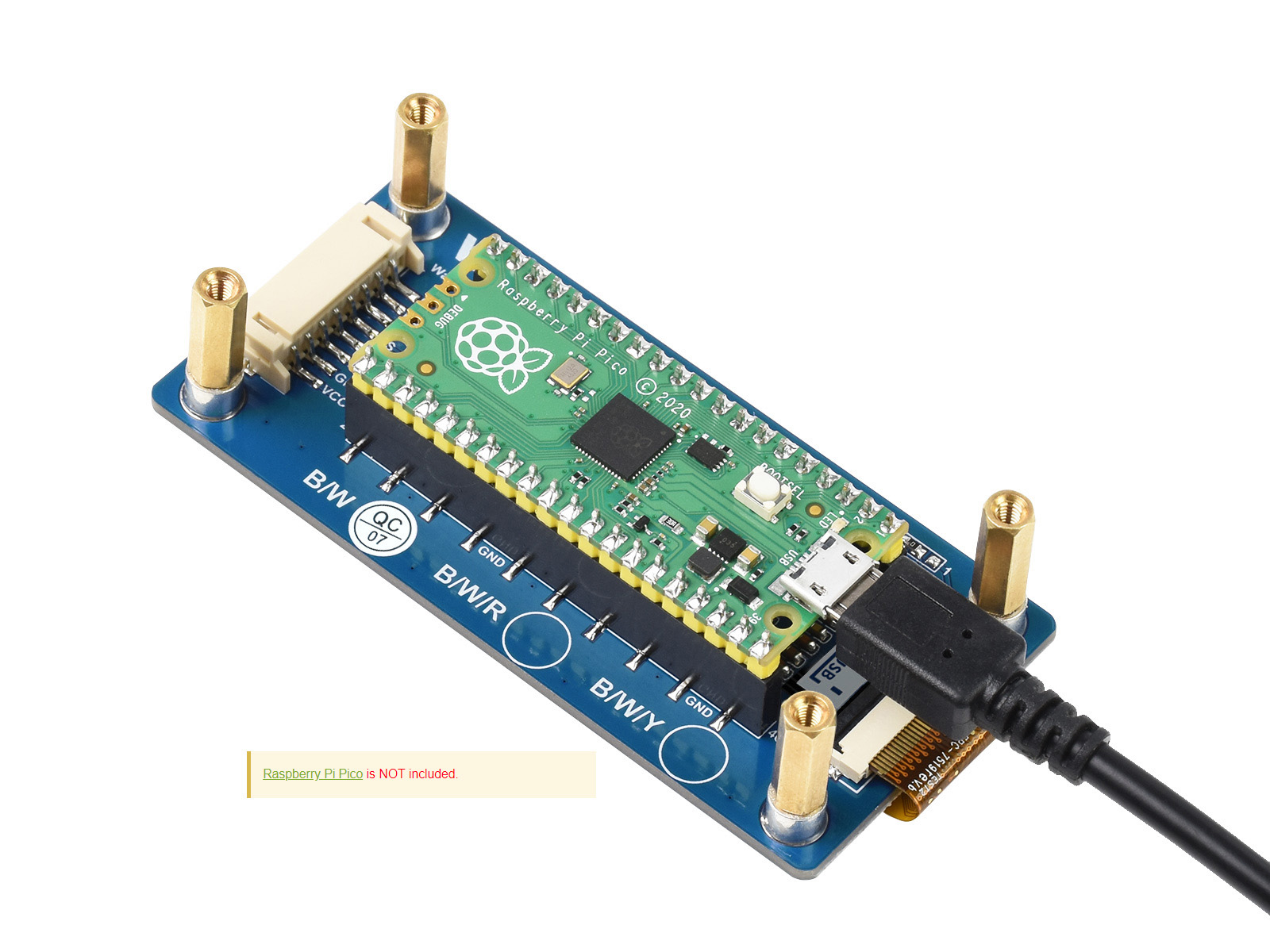 Waveshare Pico-ePaper-2.9,2.9i – обзор и цена Display Epaper 2.9