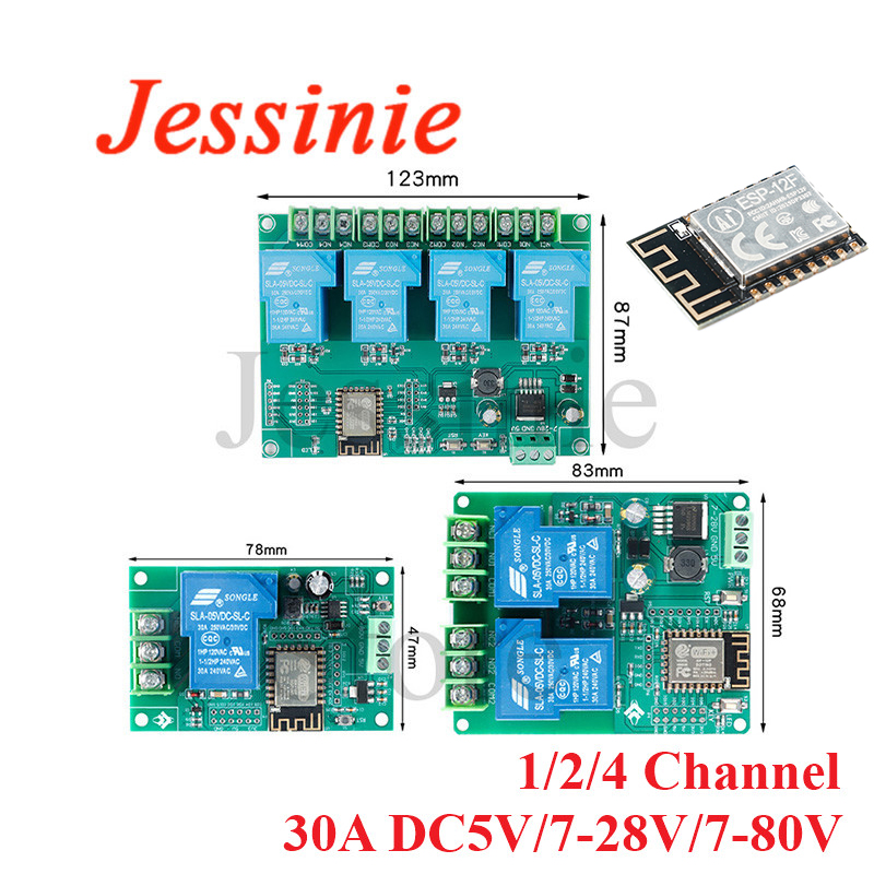 ESP8266 1/2/4/8/16 Channel Way – обзор и цена Relay 8 Channel Board