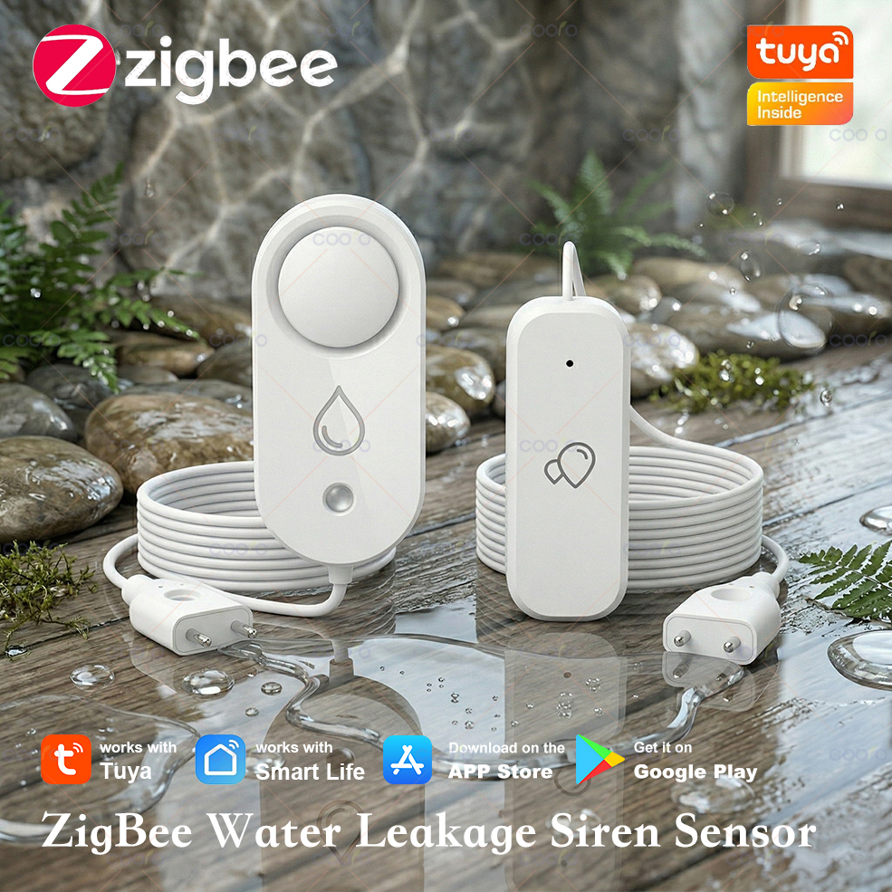 Tuya Zigbee Water Sensor Leaka – обзор и цена Water Leak Detector Wired