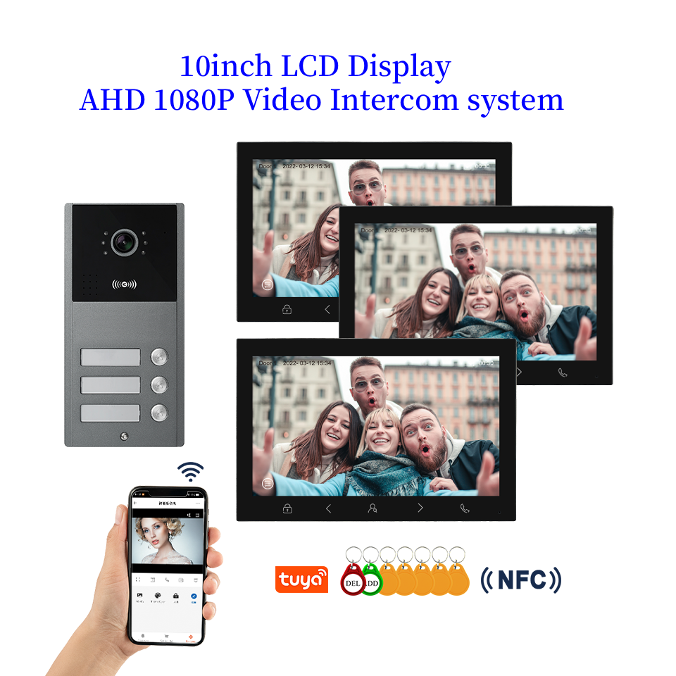 10inch Tuya WIFI Video Interco – обзор и цена Smart Doorbell Wired