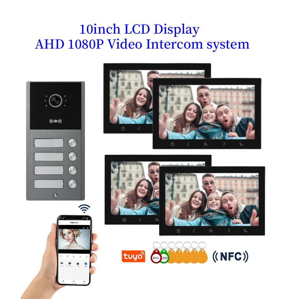 10inch Tuya WIFI Video Interco – обзор и цена Smart Doorbell Wired