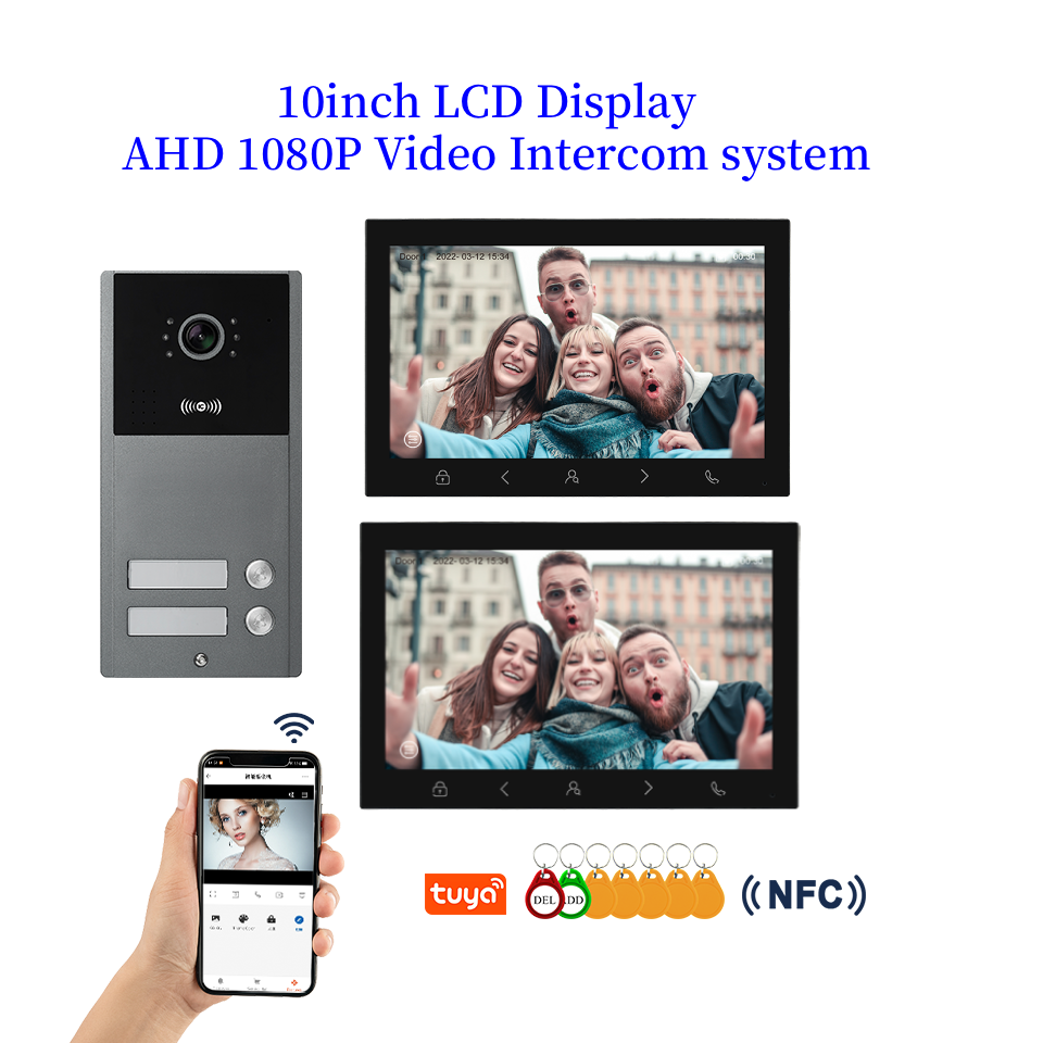 10inch Tuya WIFI Video Interco – обзор и цена Smart Doorbell Wired