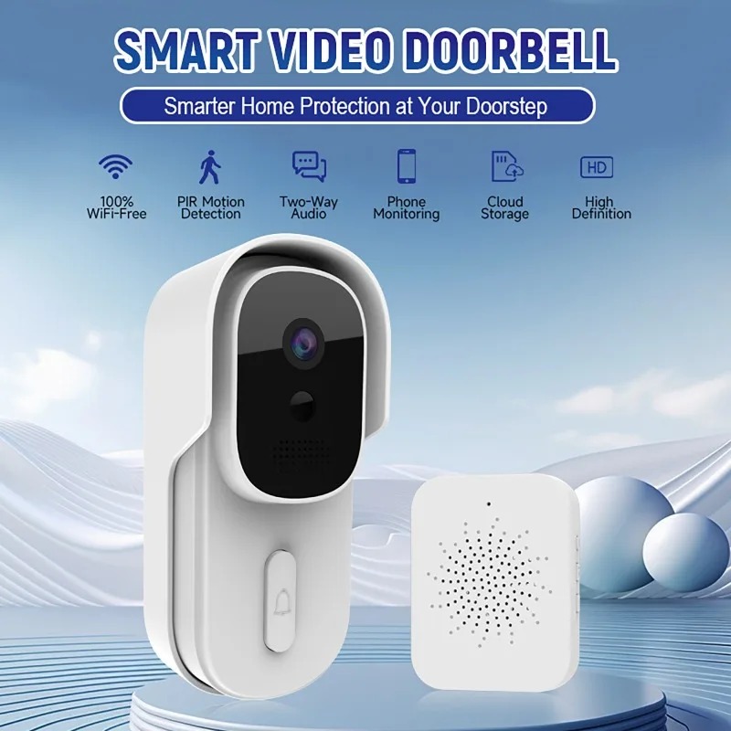 Wide View Tuya Smart Life APP  – обзор и цена Smart Doorbell Wired