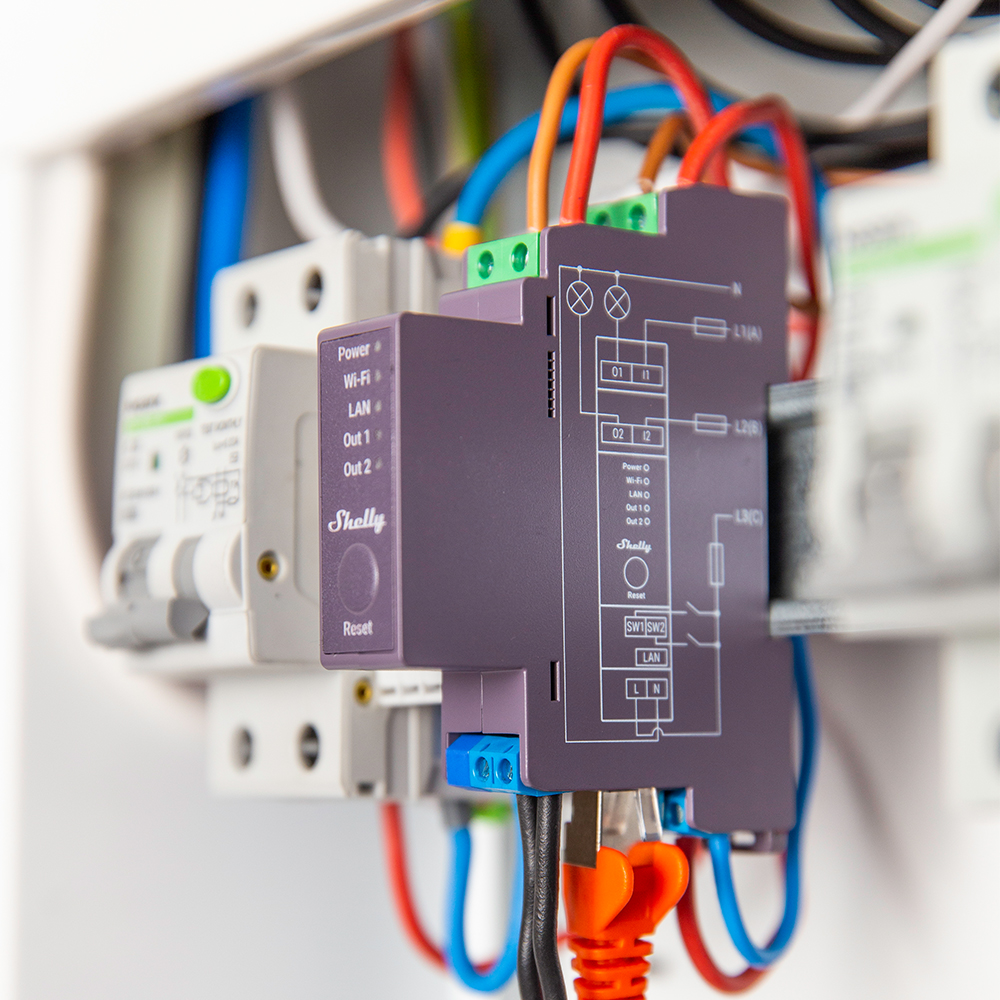 Shelly Pro 2 WiFi 2Channel Sma – обзор и цена Shelly Relay Module