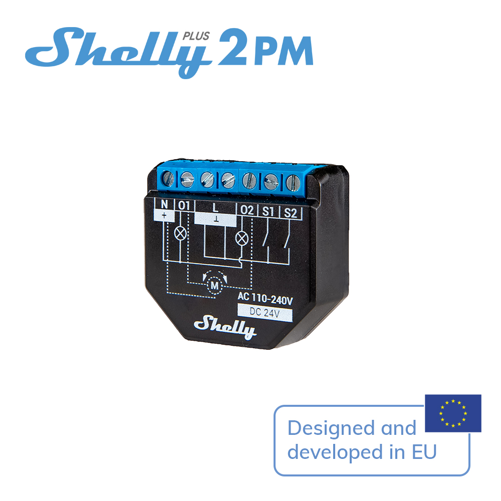 Shelly Plus 2PM Smart Home WiF – обзор и цена Shelly Relay Module