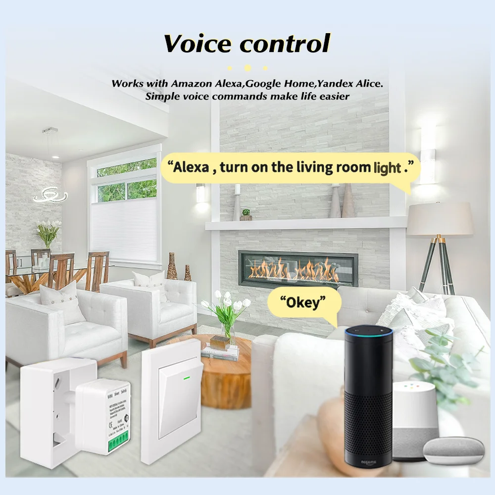 For Tuya Mini Smart WiFi Switc – обзор и цена Diy Home Automation Controller