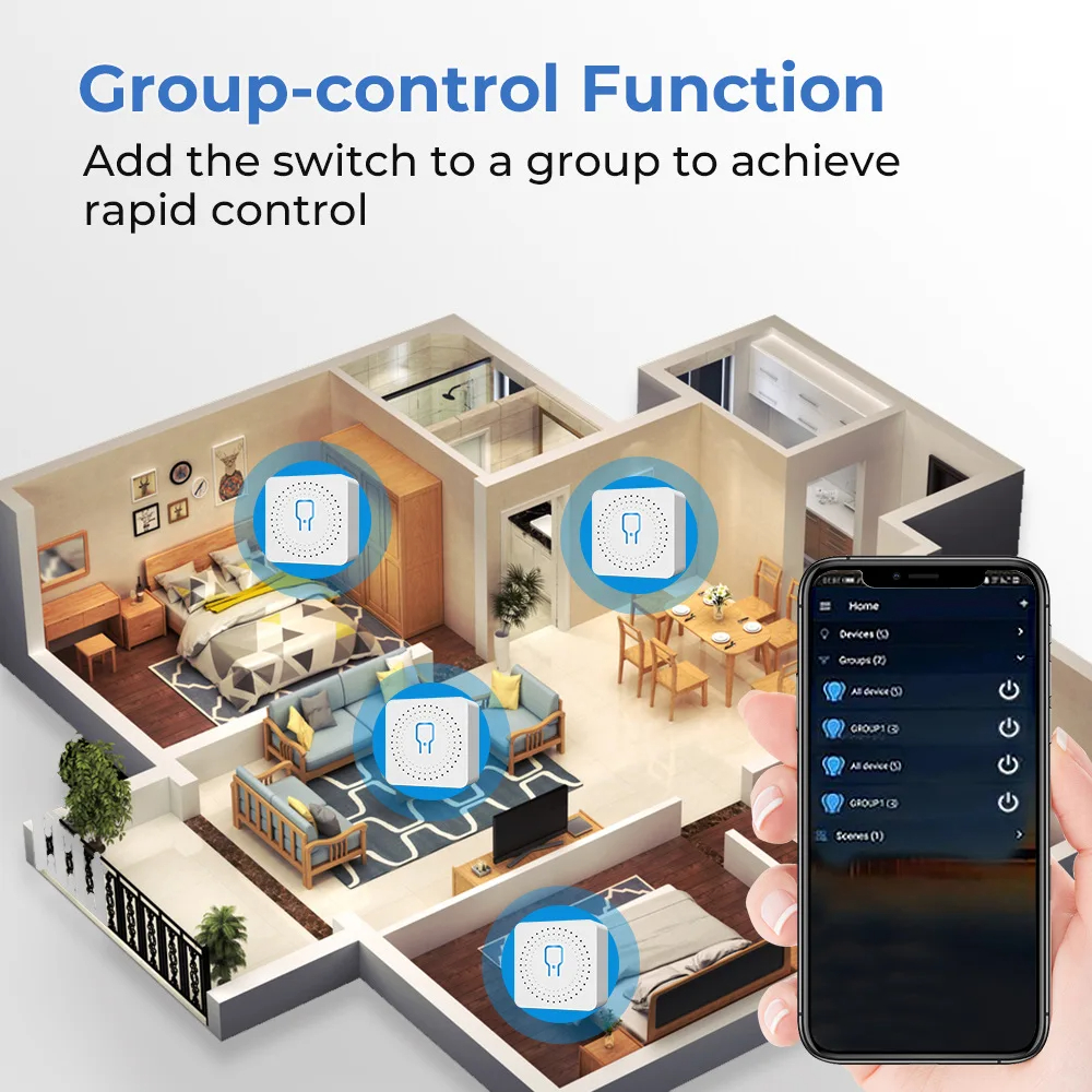 For Tuya Mini Smart WiFi Switc – обзор и цена Diy Home Automation Controller