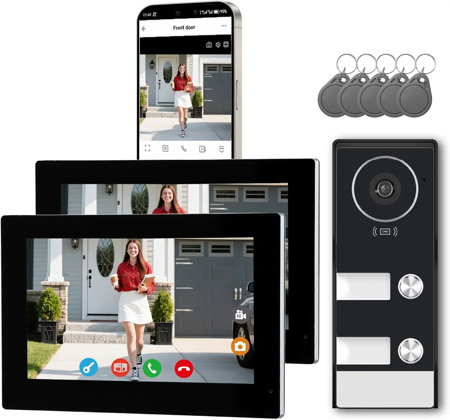 Smart Home Video Intercom Wire – обзор и цена Smart Doorbell Wired