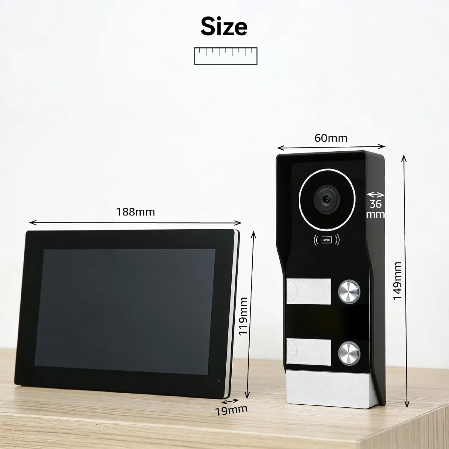 Smart Home Video Intercom Wire – обзор и цена Smart Doorbell Wired