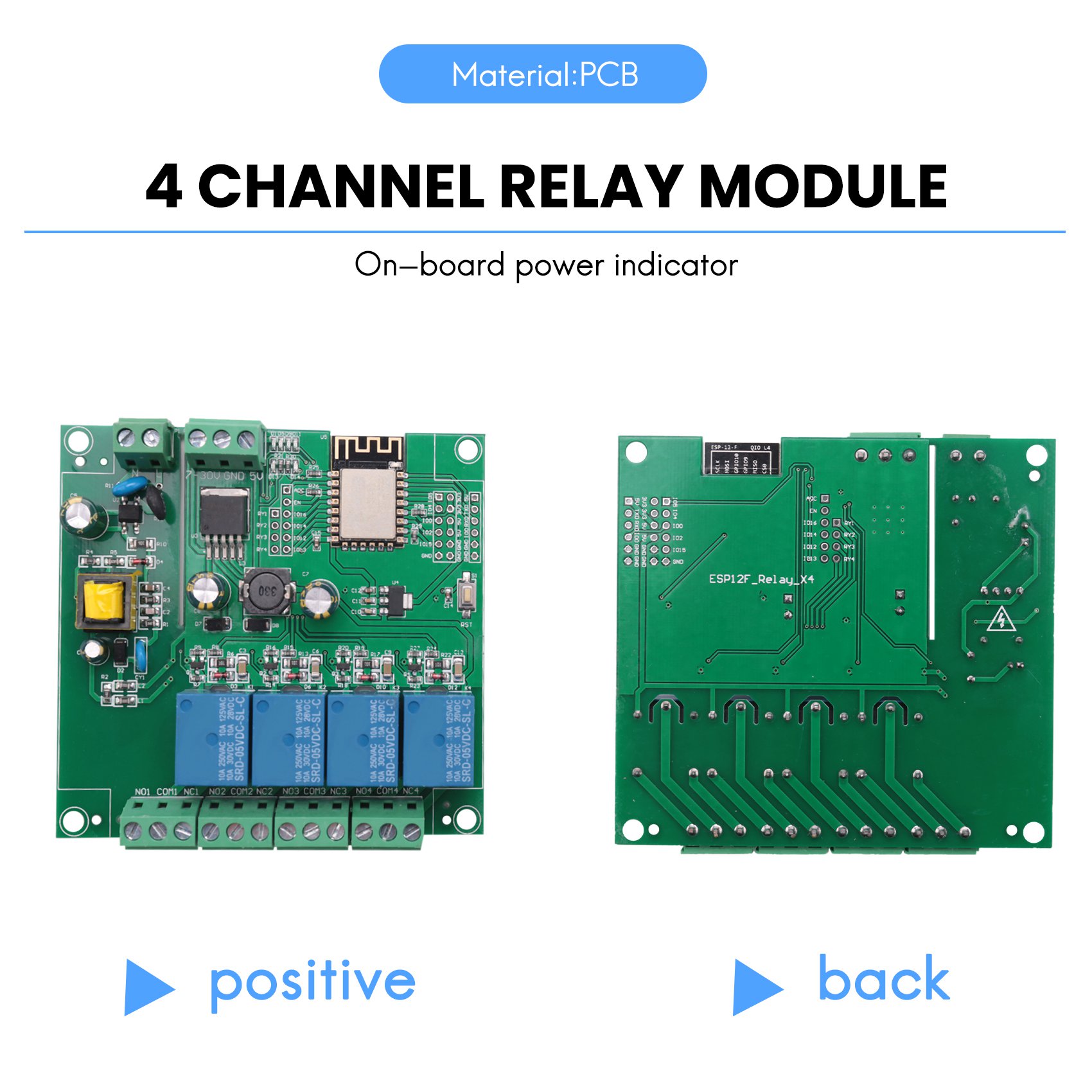 SCLS ESP8266 Wireless WIFI 4 C – обзор и цена Relay 8 Channel Board