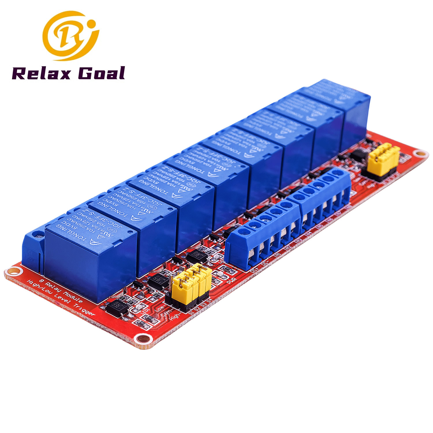 Relay Module 8 Channel 5V 12V  – обзор и цена Relay 8 Channel Board