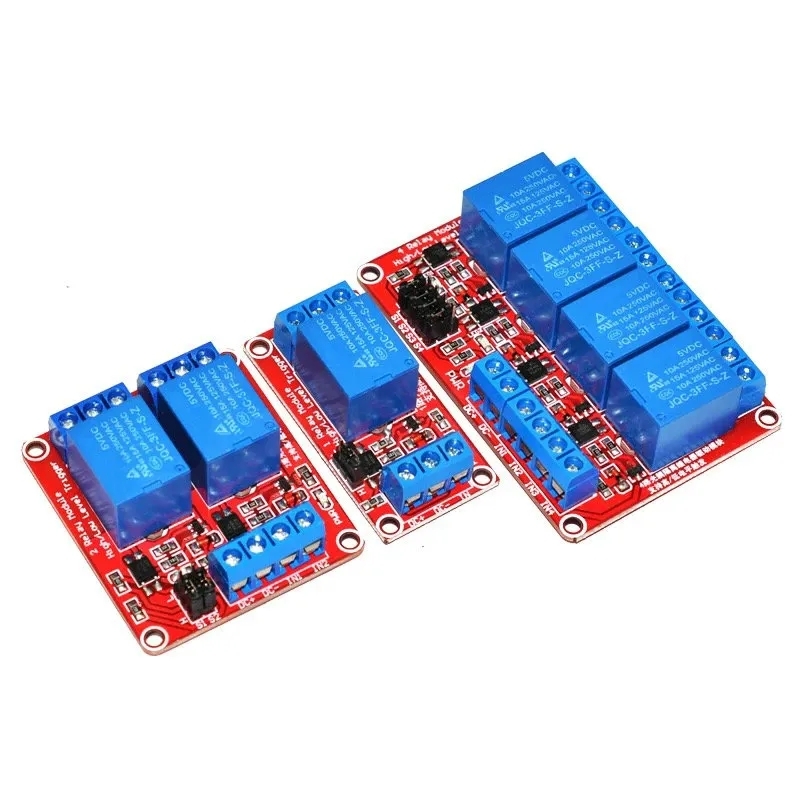 DC 5V 12V 24V 1 2 4 6 8 Channe – обзор и цена Relay 8 Channel Board