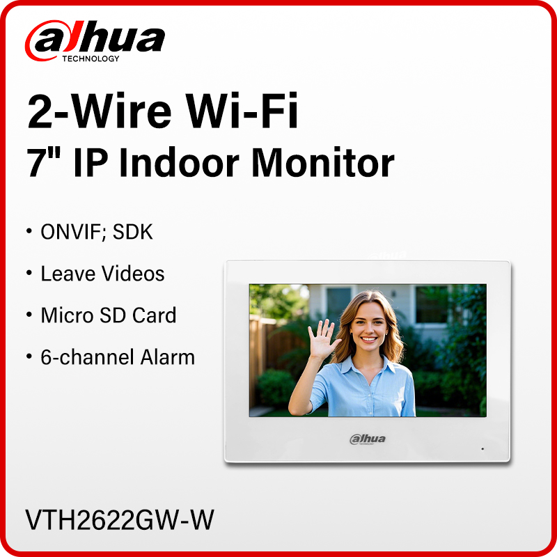 Dahua 2-Wire WiFi Indoor Monit – обзор и цена Smart Doorbell Wired