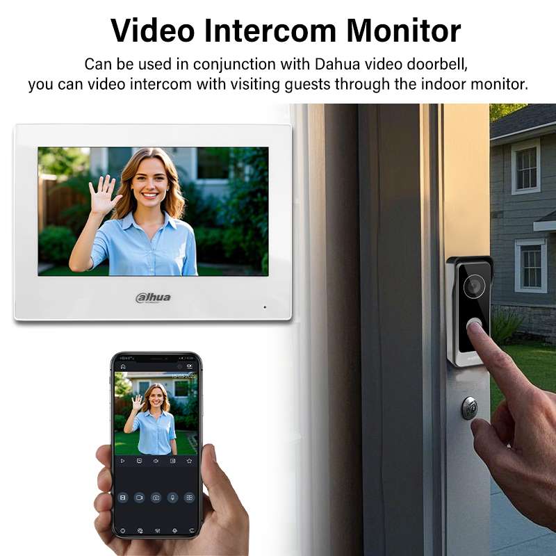 Dahua 2-Wire WiFi Indoor Monit – обзор и цена Smart Doorbell Wired