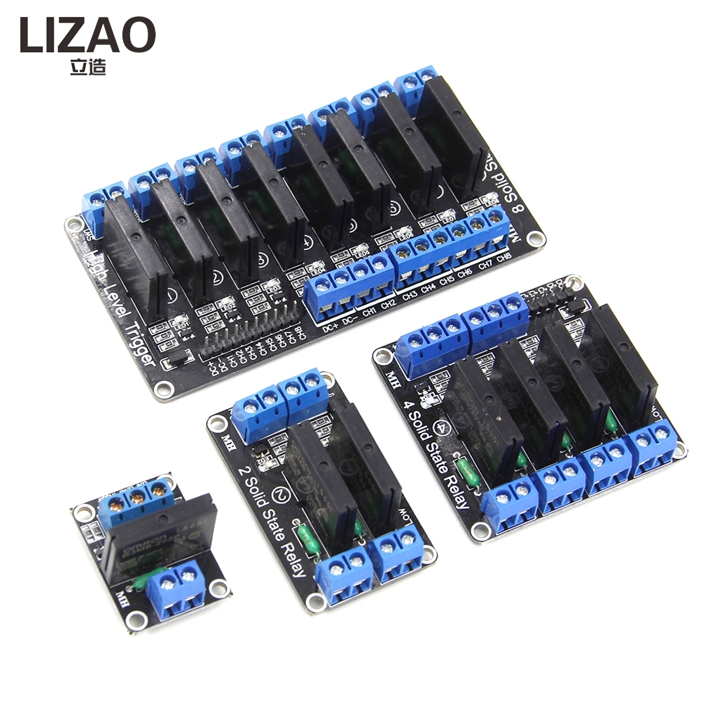 1/2/4/8 Channel SSR Solid Stat – обзор и цена Relay 8 Channel Board