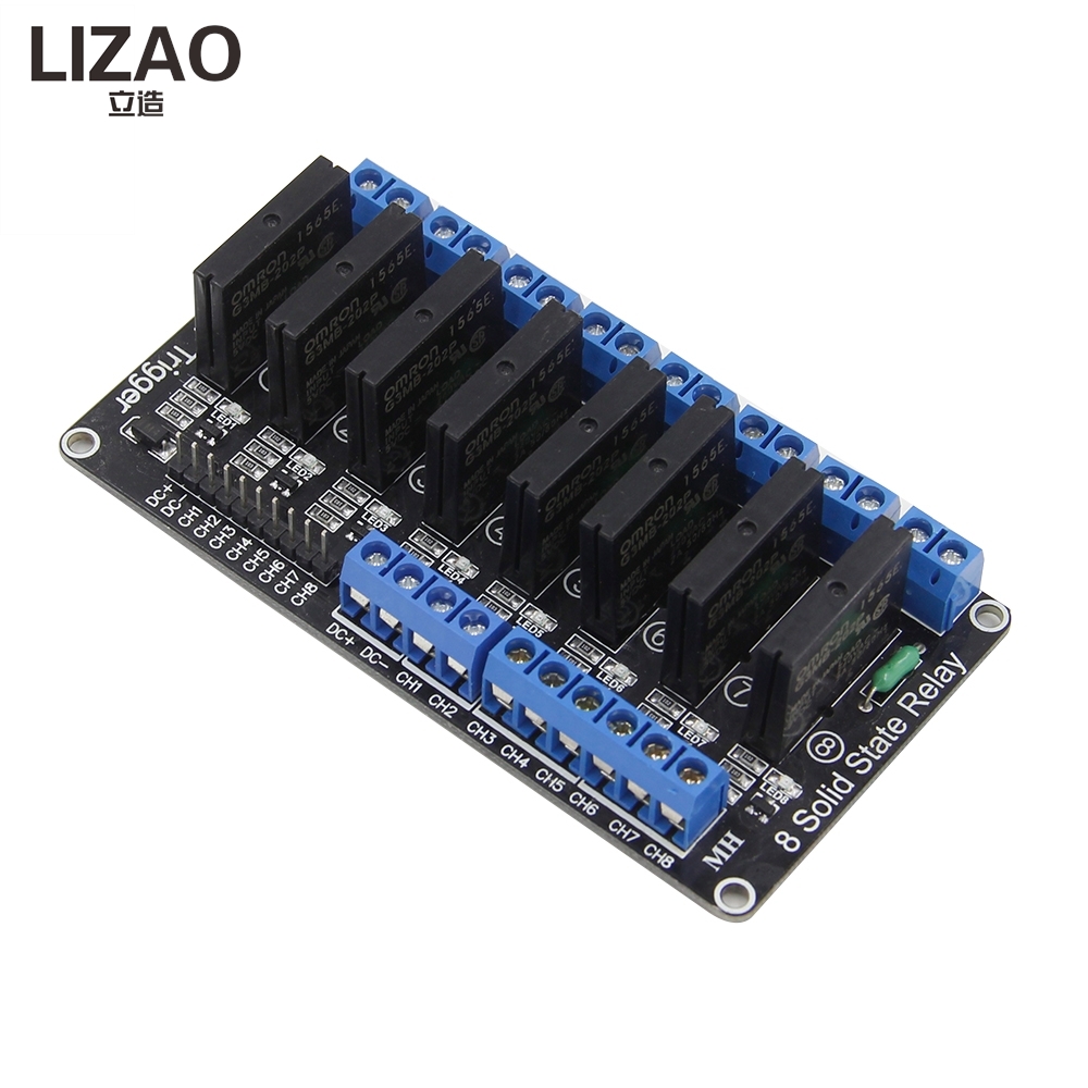 1/2/4/8 Channel SSR Solid Stat – обзор и цена Relay 8 Channel Board