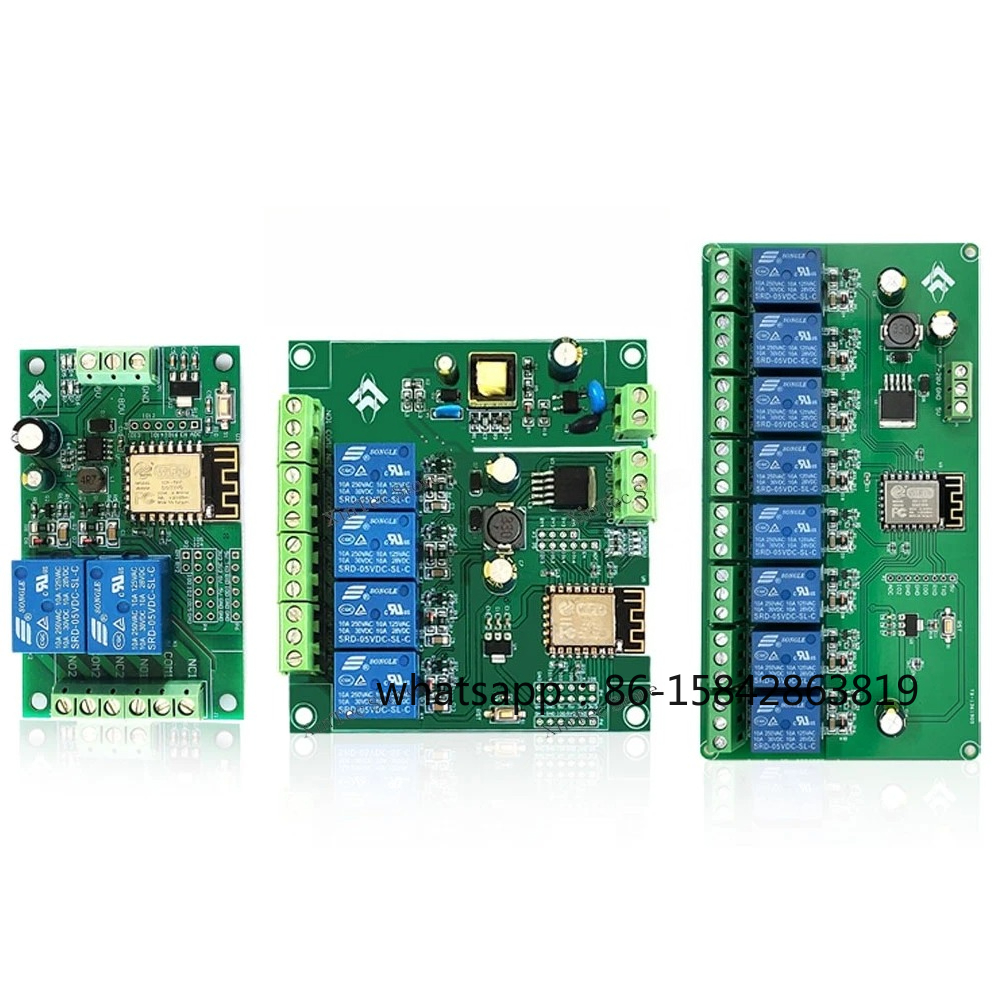 2/4/8 Channel ESP8266 Wireless – обзор и цена Relay 8 Channel Board