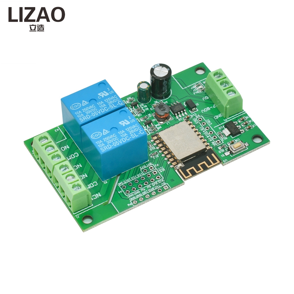 LIZAO 2/4/8 Channel ESP8266 ES – обзор и цена Relay 8 Channel Board