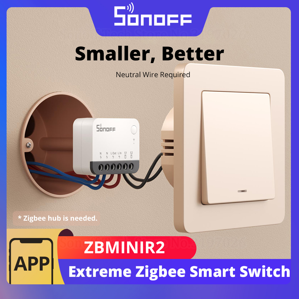 SONOFF ZBMINIR2 Extreme Zigbee – обзор и цена Sonoff Basic Switch