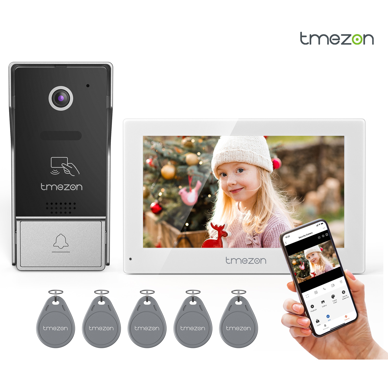 7 Inch Tuya 1080P wireless Wif – обзор и цена Smart Doorbell Wired