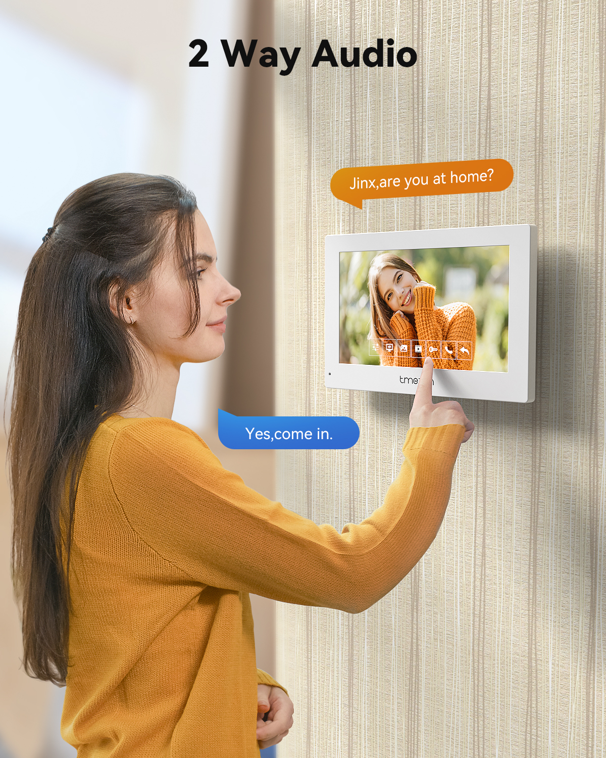 7 Inch Tuya 1080P wireless Wif – обзор и цена Smart Doorbell Wired