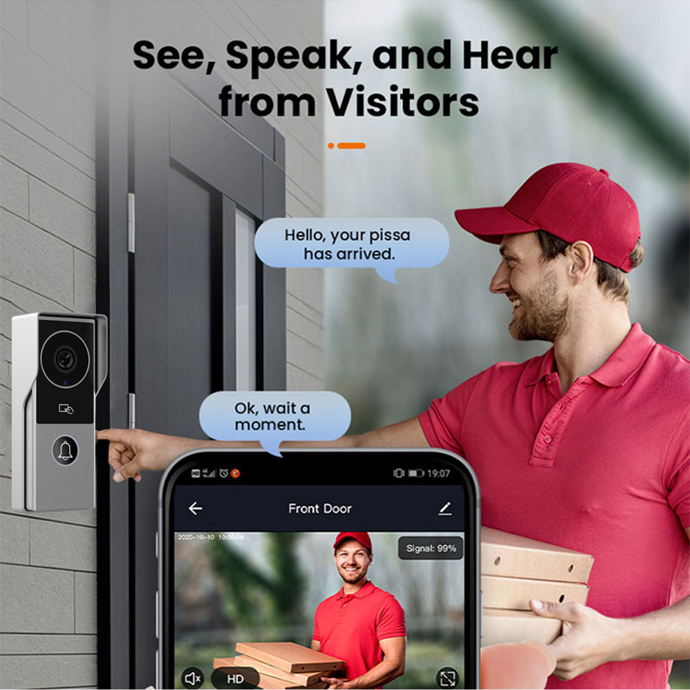 TUYA Wifi Video Doorbell 1080P – обзор и цена Smart Doorbell Wired