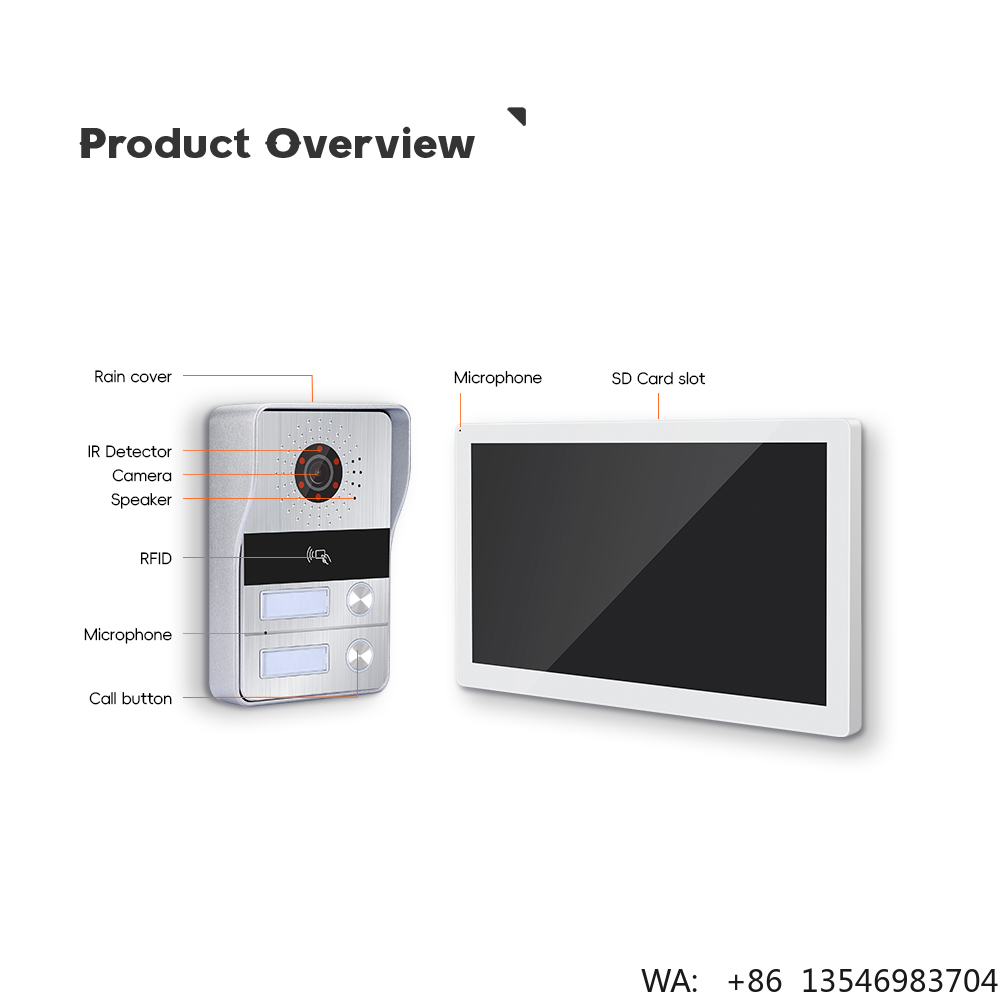 WIFI Smart Door Bell Ring Door – обзор и цена Smart Doorbell Wired