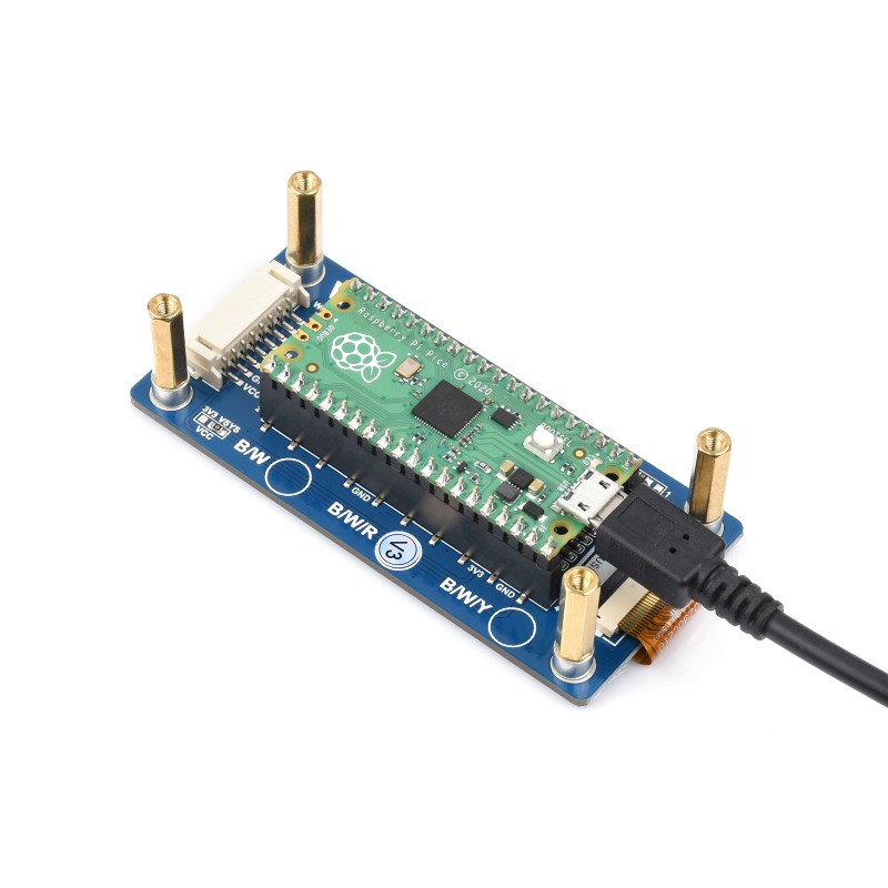 Waveshare Pico-ePaper-2.9-B,2. – обзор и цена Display Epaper 2.9