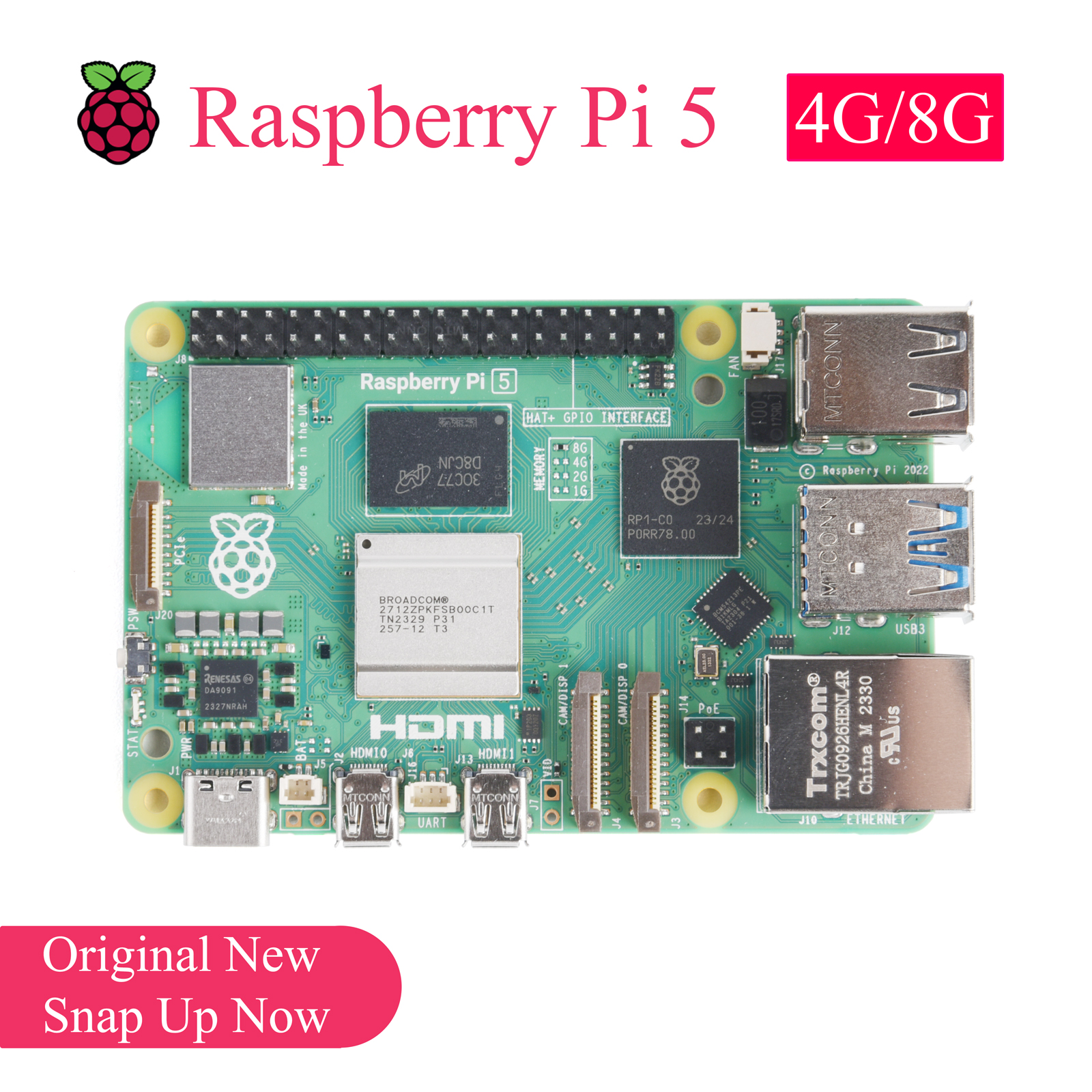 1PCS Original Raspberry Pi 5 4 – обзор и цена Diy Home Automation With Raspberry Pi