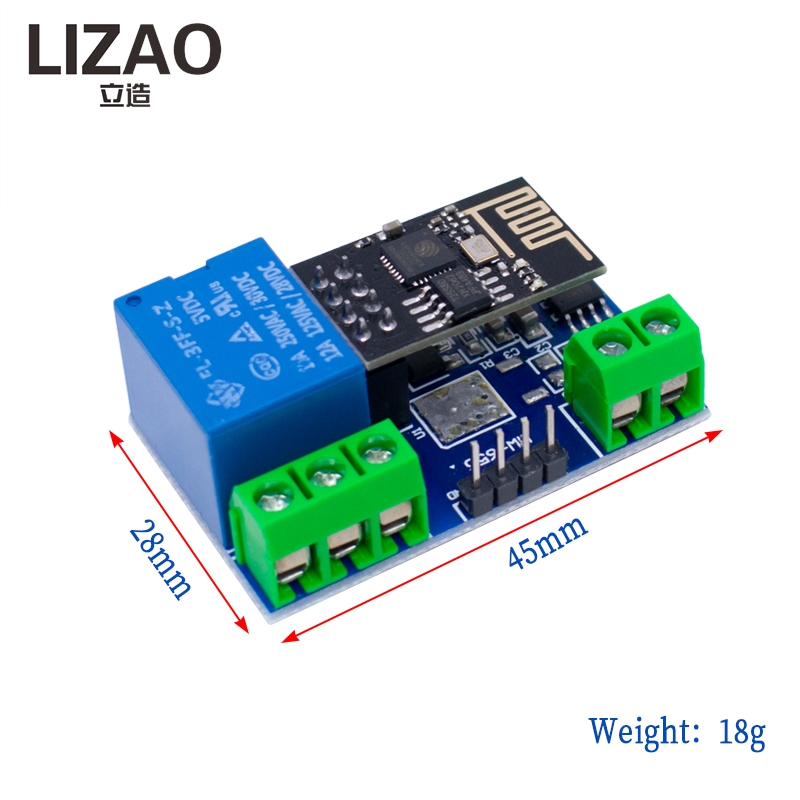 LIZAO ESP8266 5V WiFi IoT Rela – обзор и цена Diy Home Automation Controller