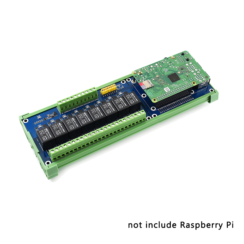 Raspberry Pi 5 / 4B 8 Channel  – обзор и цена Relay 8 Channel Board