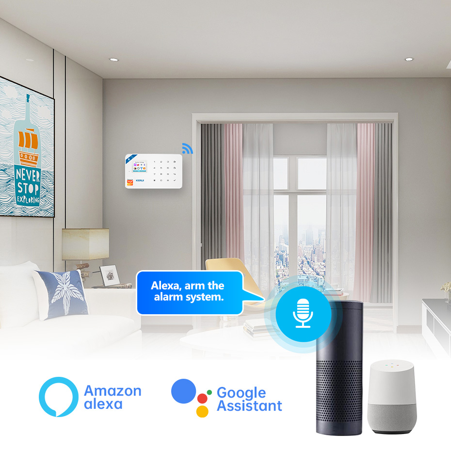 KERUI Security Alarm System Ki – обзор и цена Smart Home Automation Diy