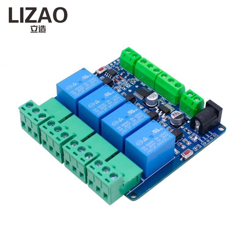 LIZAO 5V 12V Modbus RTU 1/2/4/ – обзор и цена Relay 8 Channel Board