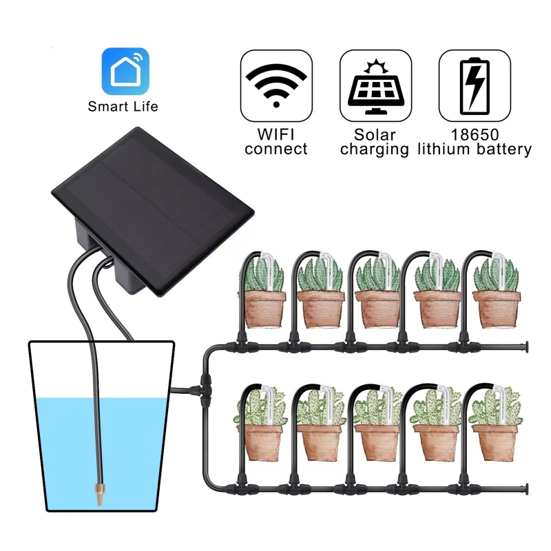 WIFI Solar Automatic Watering  – обзор и цена Smart Home Automation Diy