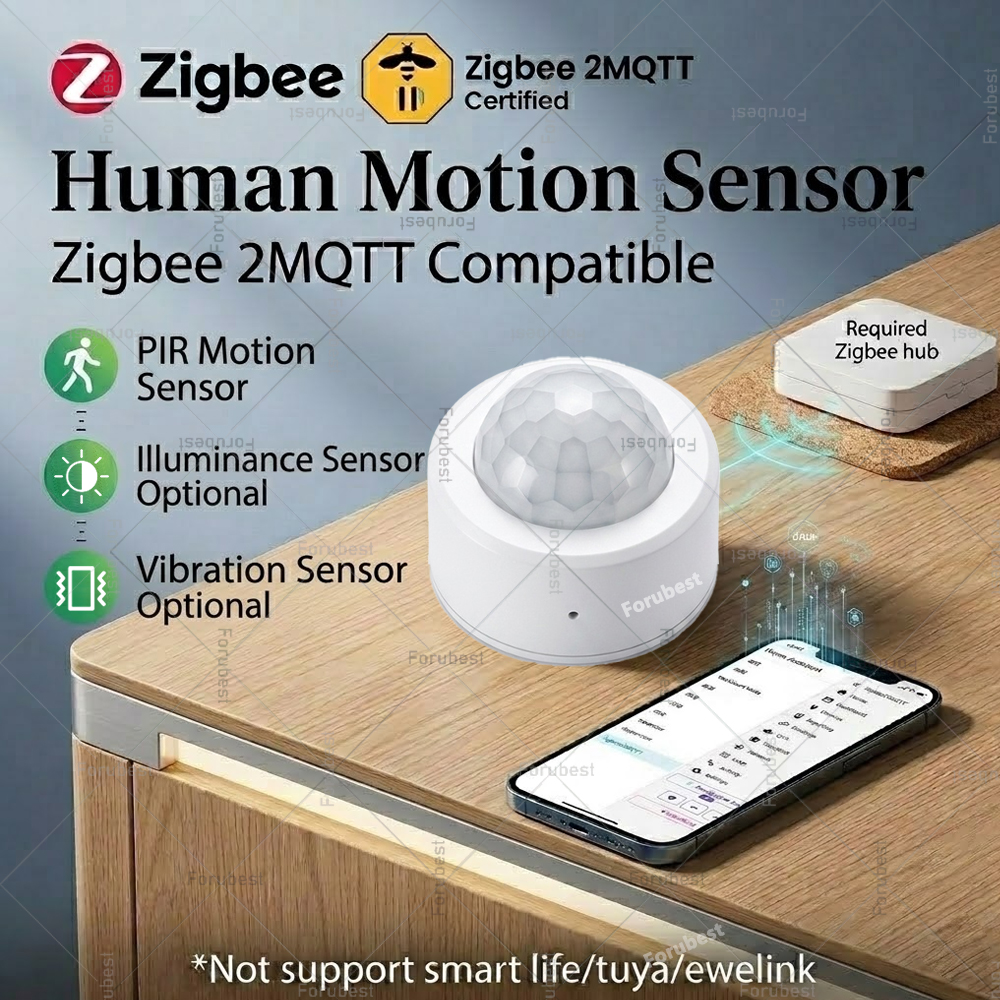 Zigbee 3.0 PIR Motion Sensor H – обзор и цена Home Automation Diy