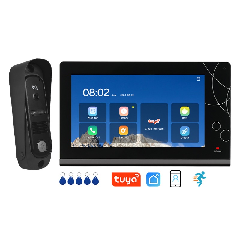 Smart Home 7 Inch WiFi Video D – обзор и цена Smart Doorbell Wired
