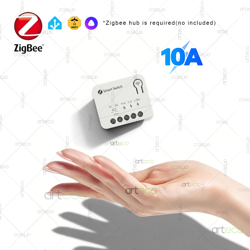 10A Zigbee Mini Smart Switch M – обзор и цена Diy Home Automation Controller