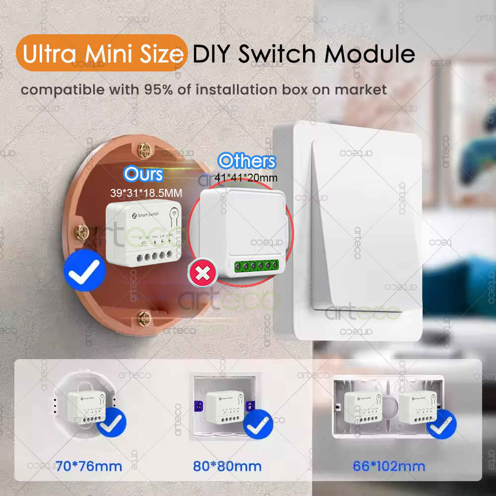 10A Zigbee Mini Smart Switch M – обзор и цена Diy Home Automation Controller