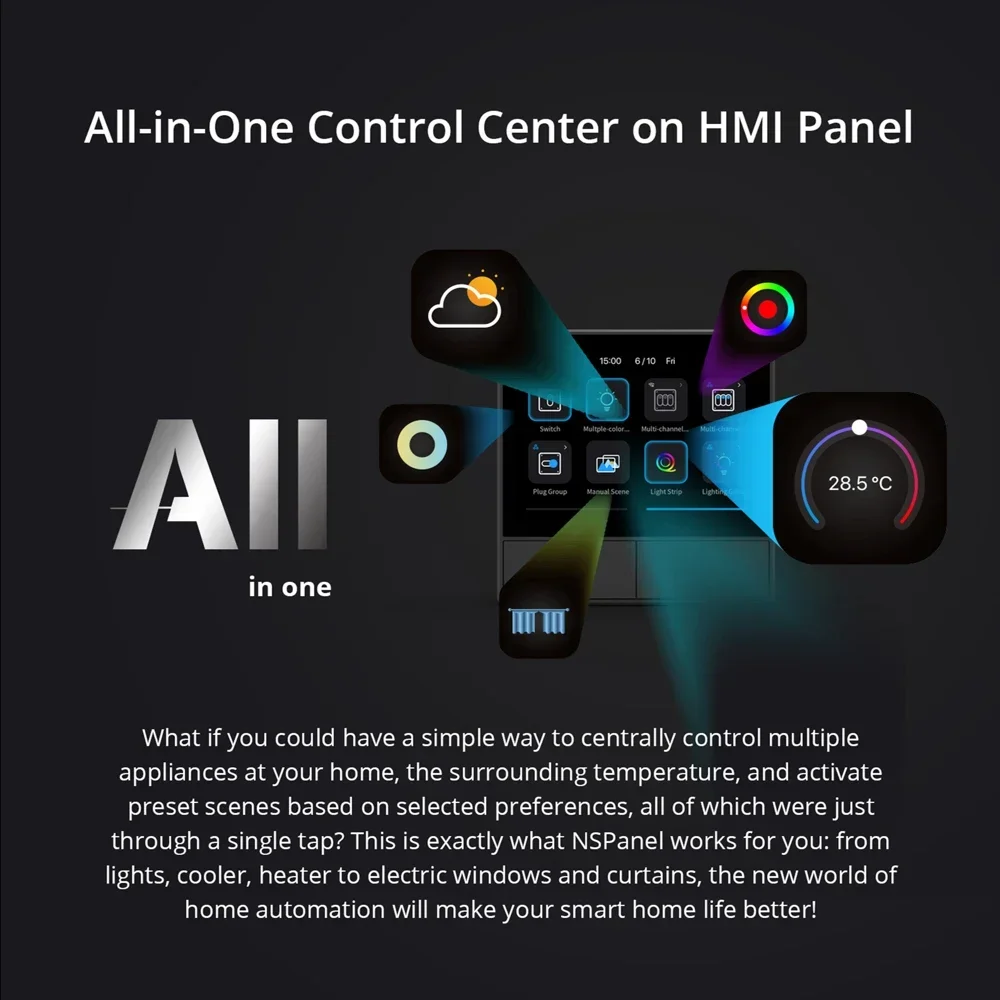 Smart Scene Wall Switch EU/US  – обзор и цена Home Automation Panel Diy