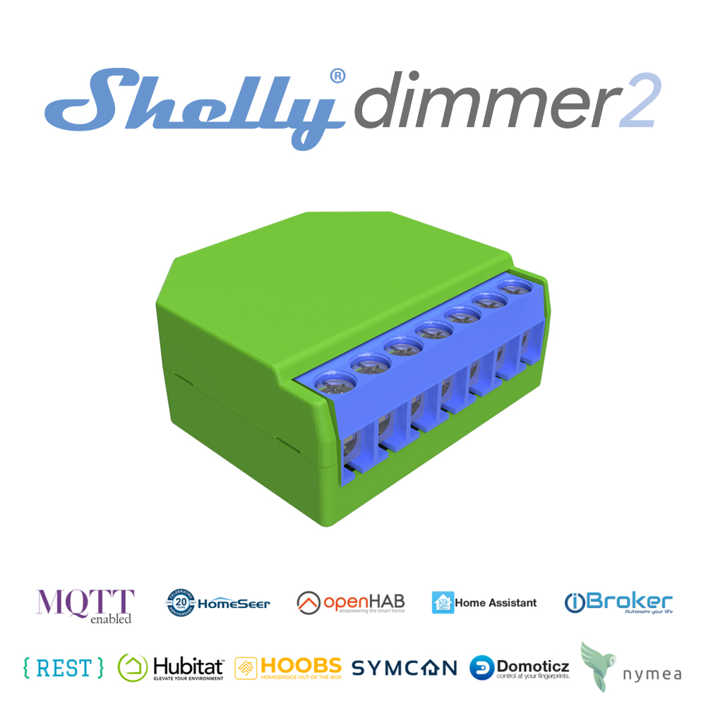 Shelly Dimmer 2 Smart Switch M – обзор и цена Shelly Relay Module