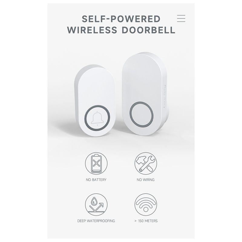 ABHU New Wireless Outdoor Door – обзор и цена Smart Doorbell Wired